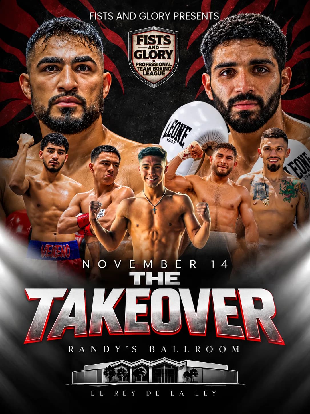 FISTS AND GLORY - THE TAKEOVER poster